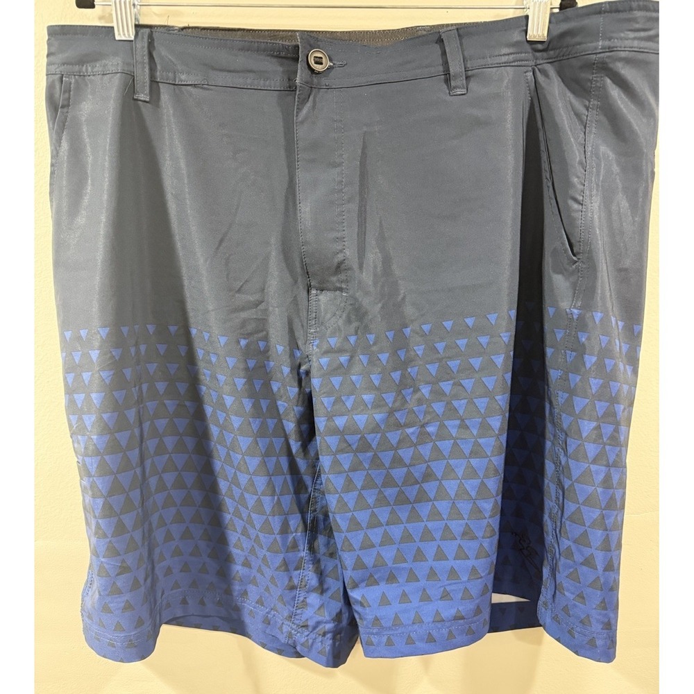 Da Hui Hybrid Shorts Men's 40 Blue Hybrid Collection Short Swim Golf Pockets